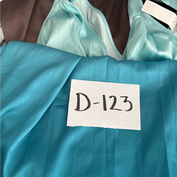 White House Black Market Women’s Dress Ocean ombre Expreso Size M - Picture 12 of 12